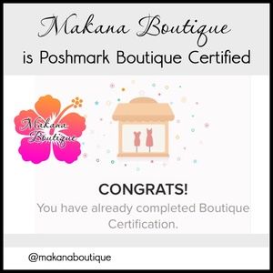 Shop with Confidence - Boutique Certified!